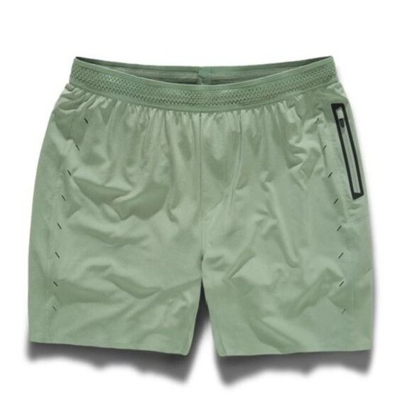 Ten Thousand Session Short 5 Inch Lined Shorts in Hedge Green Size Medium